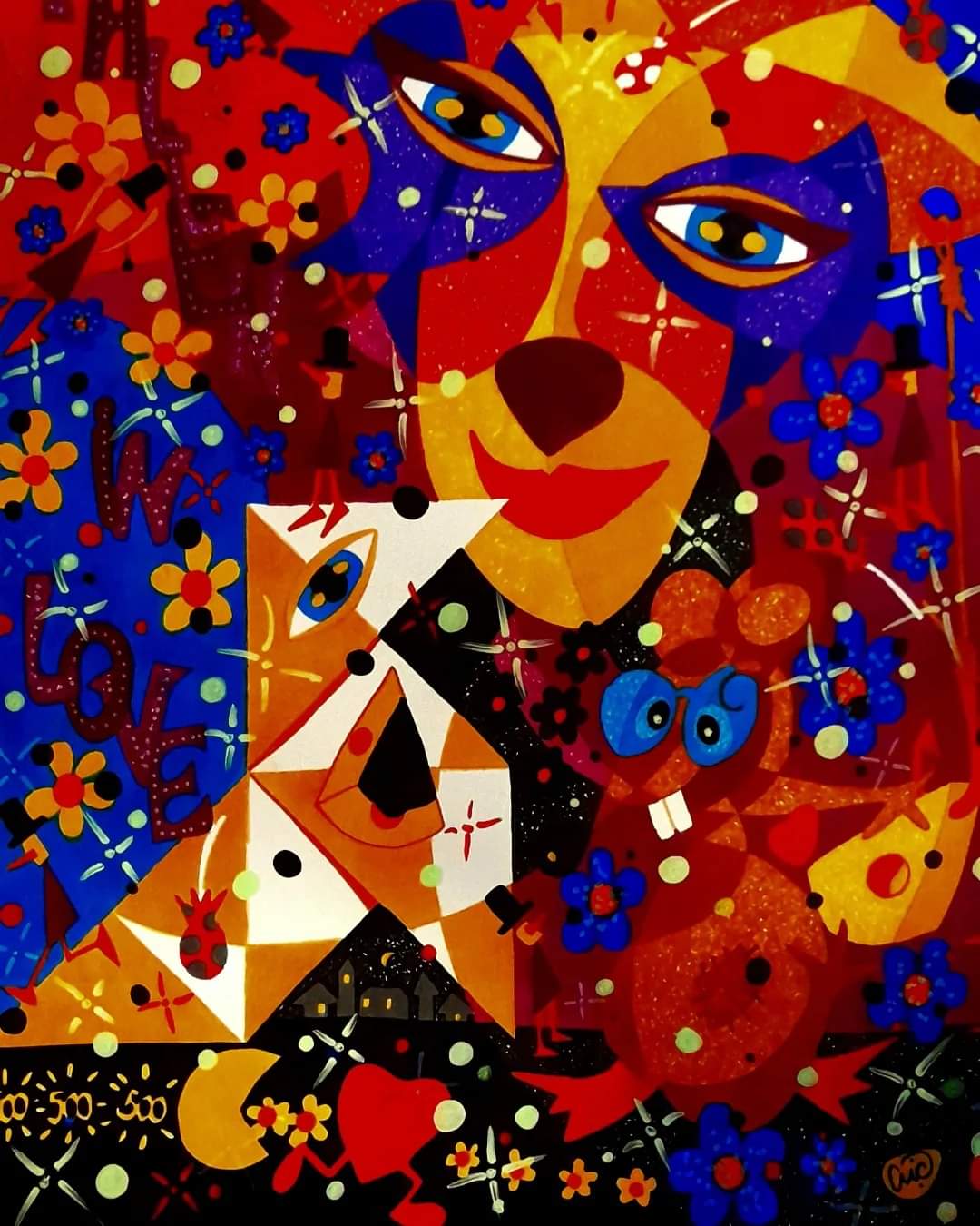 Nana, ilustración de Ángel Busto Maneiro